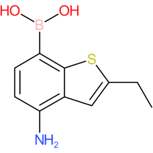 4-amino-2-ethylbenzothiophene-7-boronic acid