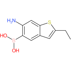 6-amino-2-ethylbenzothiophene-5-boronic acid