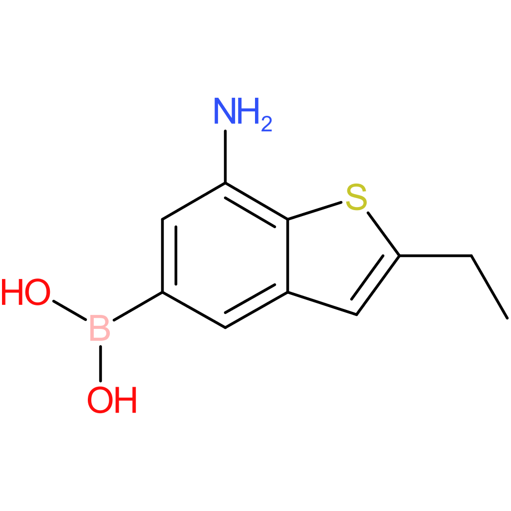 7-amino-2-ethylbenzothiophene-5-boronic acid