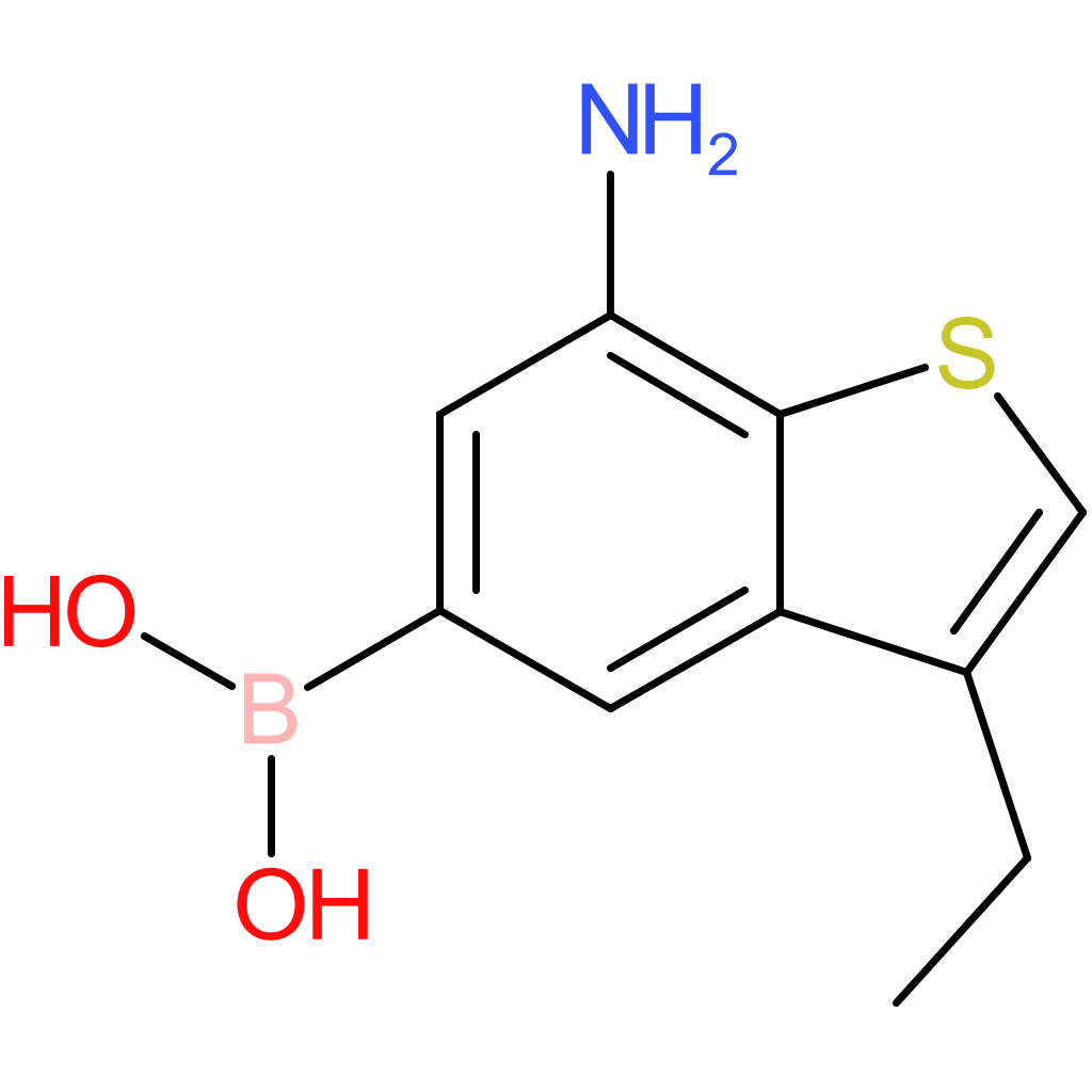 7-amino-3-ethylbenzothiophene-5-boronic acid