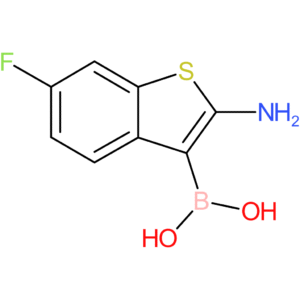 2-amino-6-fluorobenzothiophene-3-boronic acid