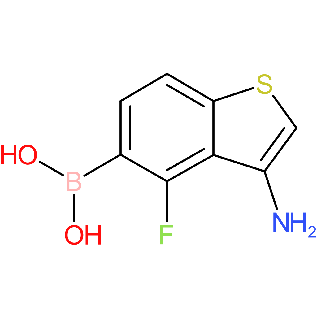 3-amino-4-fluorobenzothiophene-5-boronic acid