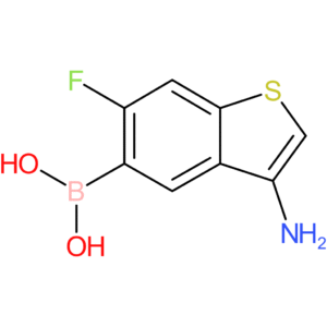 (3-amino-6-fluoro-1-benzothiophen-5-yl)boronic acid