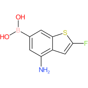 (4-amino-2-fluoro-1-benzothiophen-6-yl)boronic acid