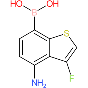 4-amino-3-fluorobenzothiophene-7-boronic acid