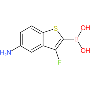 (5-amino-3-fluoro-1-benzothiophen-2-yl)boronic acid