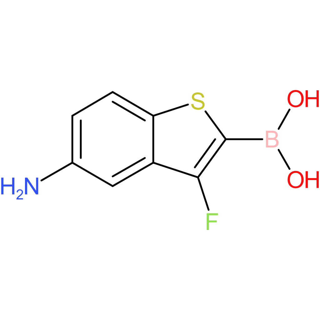 (5-amino-3-fluoro-1-benzothiophen-2-yl)boronic acid