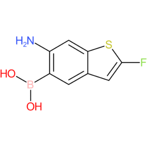 (6-amino-2-fluoro-1-benzothiophen-5-yl)boronic acid