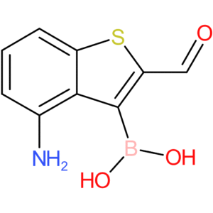 4-amino-2-formylbenzothiophene-3-boronic acid