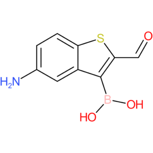 5-amino-2-formylbenzothiophene-3-boronic acid