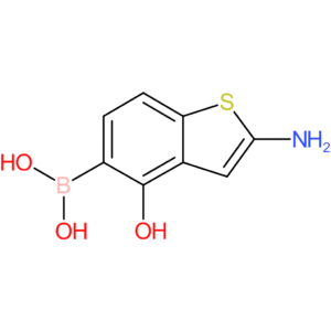 (2-amino-4-hydroxy-1-benzothiophen-5-yl)boronic acid