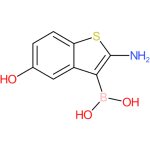 (2-amino-5-hydroxy-1-benzothiophen-3-yl)boronic acid