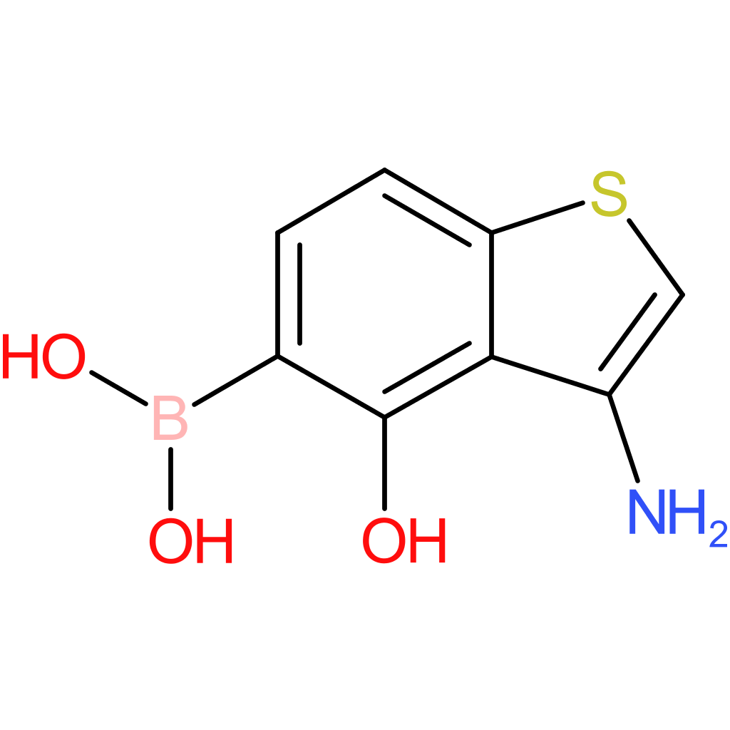 (3-amino-4-hydroxy-1-benzothiophen-5-yl)boronic acid