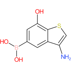 (3-amino-7-hydroxy-1-benzothiophen-5-yl)boronic acid
