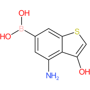 4-amino-3-hydroxybenzothiophene-6-boronic acid
