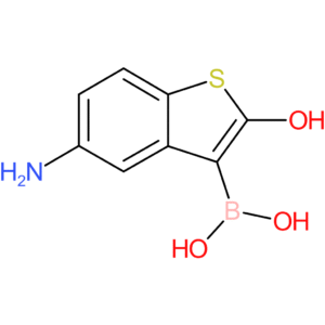 (5-amino-2-hydroxy-1-benzothiophen-3-yl)boronic acid