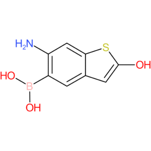 (6-amino-2-hydroxy-1-benzothiophen-5-yl)boronic acid