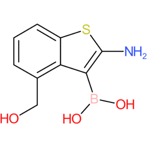 2-amino-4-(hydroxymethyl)benzothiophene-3-boronic acid