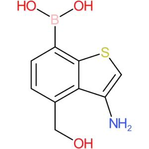 3-amino-4-(hydroxymethyl)benzothiophene-7-boronic acid