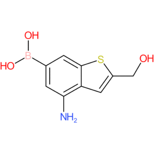 4-amino-2-(hydroxymethyl)benzothiophene-6-boronic acid
