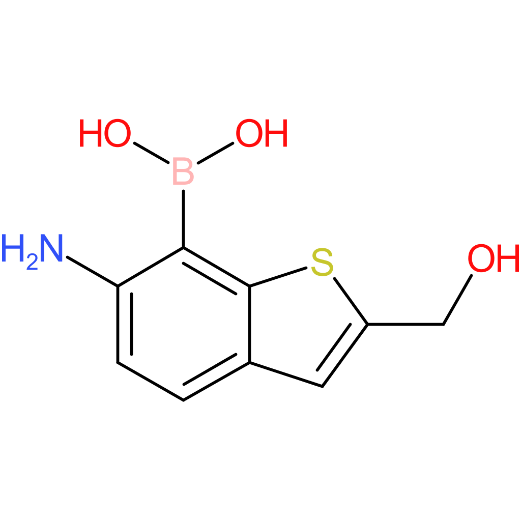 6-amino-2-(hydroxymethyl)benzothiophene-7-boronic acid