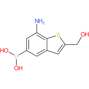 7-amino-2-(hydroxymethyl)benzothiophene-5-boronic acid