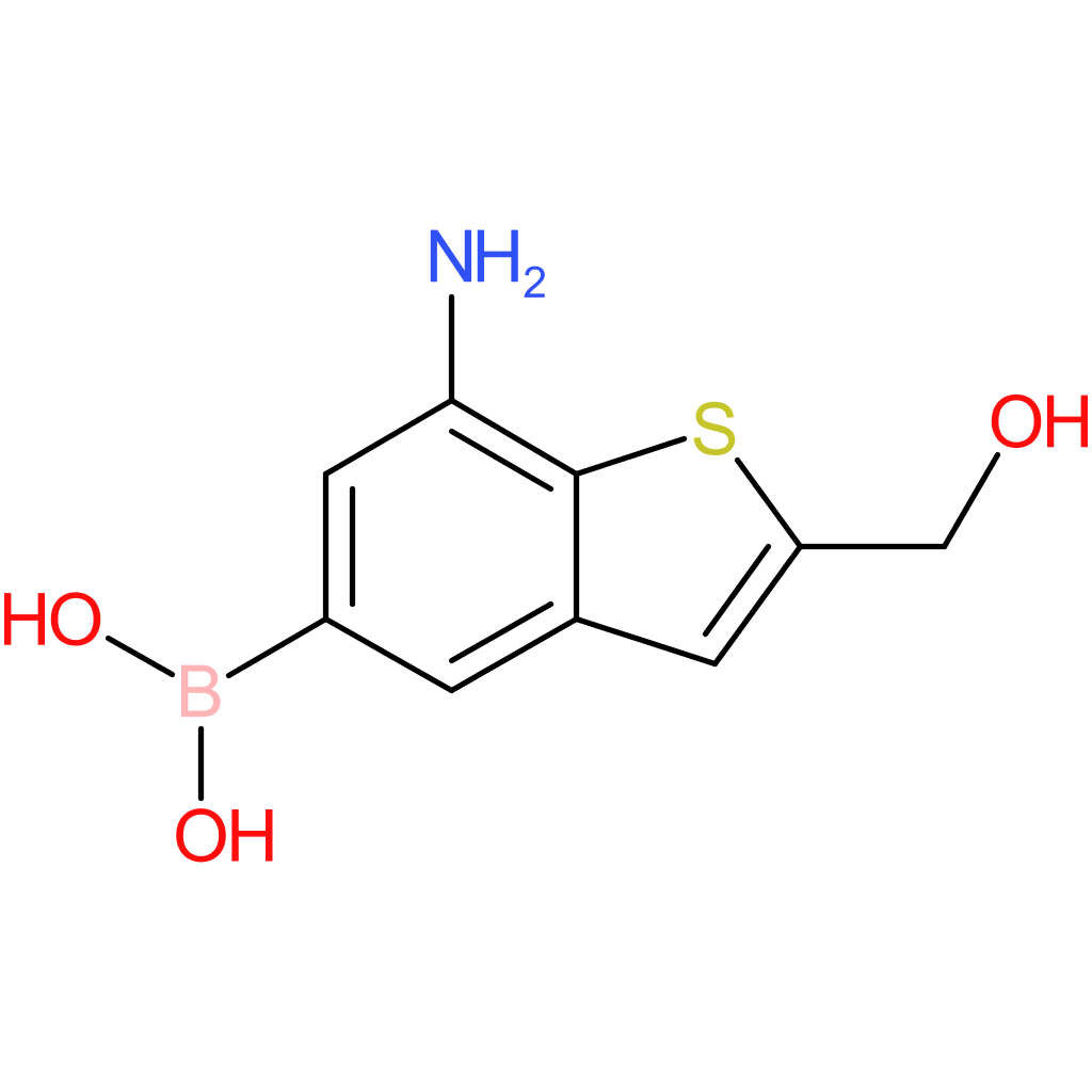 7-amino-2-(hydroxymethyl)benzothiophene-5-boronic acid