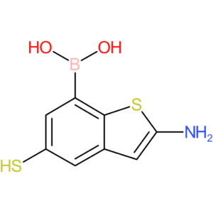 2-amino-5-mercaptobenzothiophene-7-boronic acid