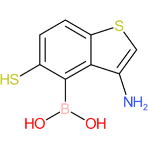 3-amino-5-mercaptobenzothiophene-4-boronic acid