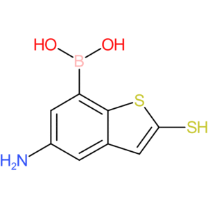 (5-amino-2-sulfanyl-1-benzothiophen-7-yl)boronic acid