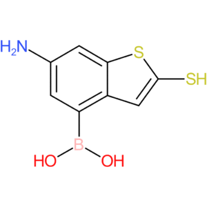 (6-amino-2-sulfanyl-1-benzothiophen-4-yl)boronic acid