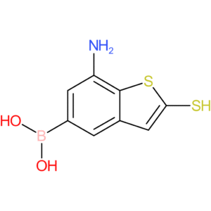 7-amino-2-mercaptobenzothiophene-5-boronic acid