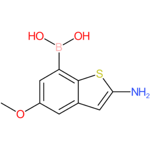 2-amino-5-methoxybenzothiophene-7-boronic acid