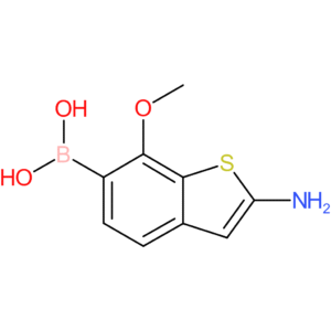 2-amino-7-methoxybenzothiophene-6-boronic acid
