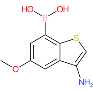 3-amino-5-methoxybenzothiophene-7-boronic acid