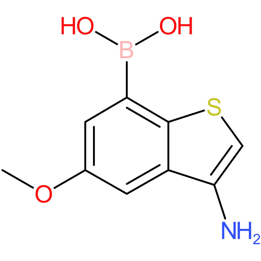 3-amino-5-methoxybenzothiophene-7-boronic acid