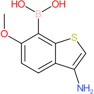 3-amino-6-methoxybenzothiophene-7-boronic acid