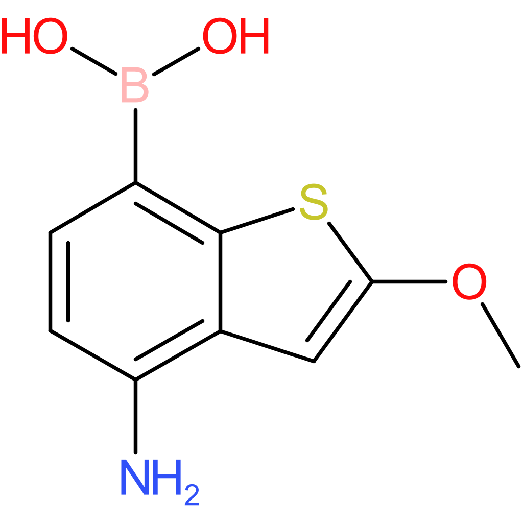 4-amino-2-methoxybenzothiophene-7-boronic acid