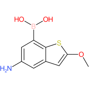 5-amino-2-methoxybenzothiophene-7-boronic acid