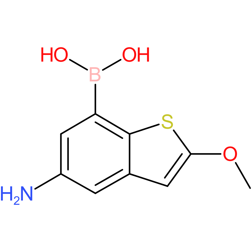 5-amino-2-methoxybenzothiophene-7-boronic acid