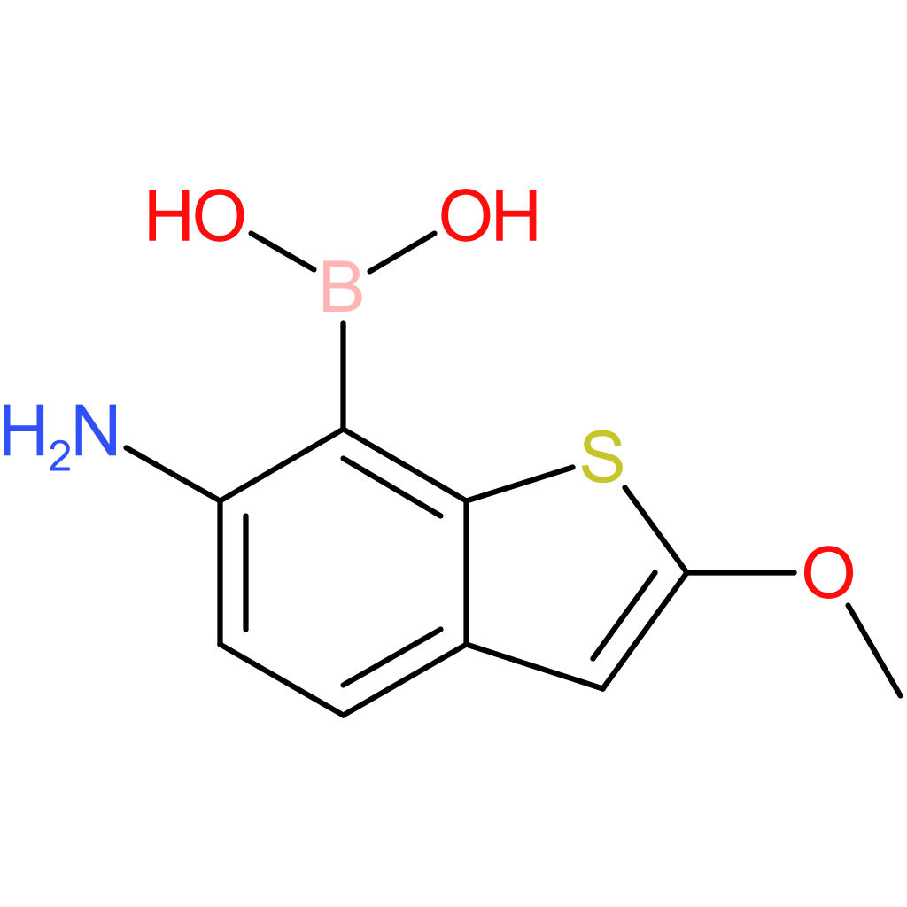 6-amino-2-methoxybenzothiophene-7-boronic acid
