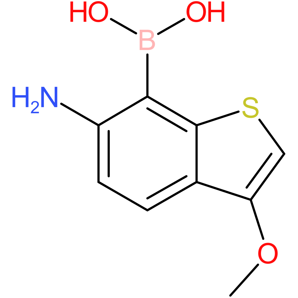6-amino-3-methoxybenzothiophene-7-boronic acid