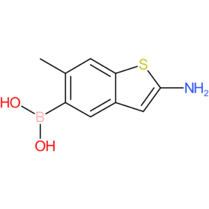2-amino-6-methylbenzothiophene-5-boronic acid