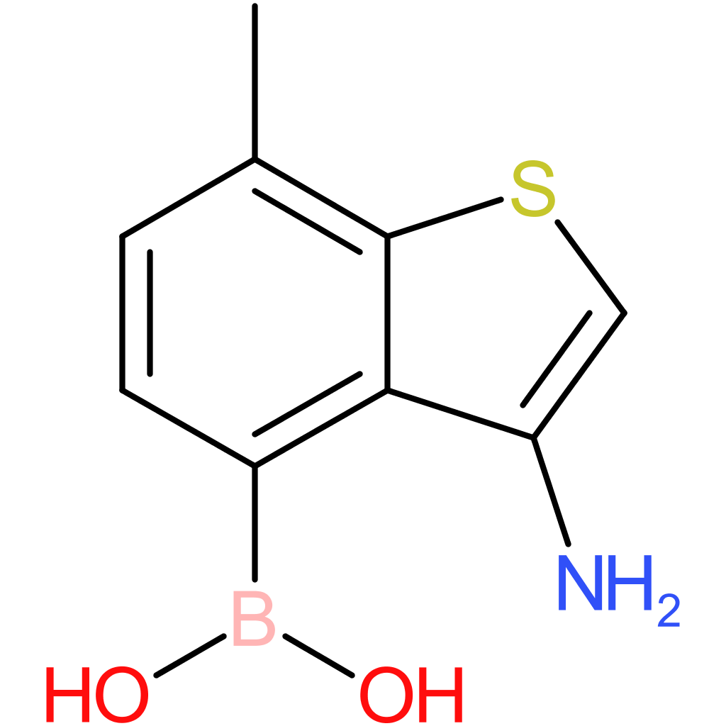(3-amino-7-methyl-1-benzothiophen-4-yl)boronic acid