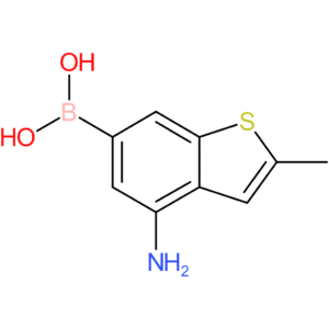 (4-amino-2-methyl-1-benzothiophen-6-yl)boronic acid