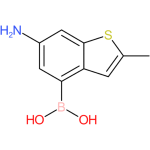 (6-amino-2-methyl-1-benzothiophen-4-yl)boronic acid