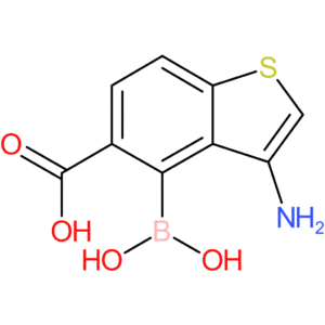 3-amino-5-carboxybenzothiophene-4-boronic acid