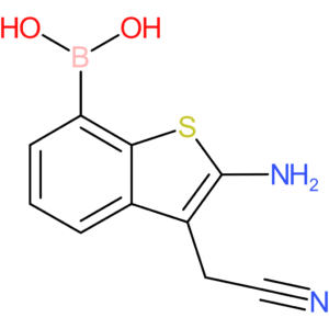 2-amino-7-boronobenzothiophene-3-acetonitrile