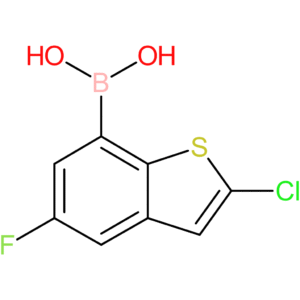 (2-chloro-5-fluoro-1-benzothiophen-7-yl)boronic acid