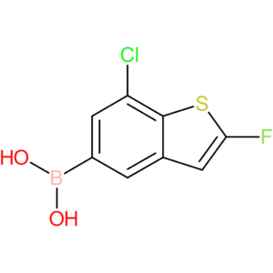 (7-chloro-2-fluoro-1-benzothiophen-5-yl)boronic acid